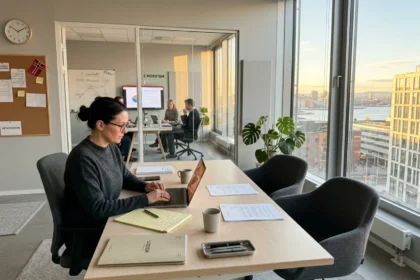 01 typical norwegian business office suitable legal economic or - Sammenligning: Microsoft Teams vs Slack vs Trello vs Starbrix (funksjoner...