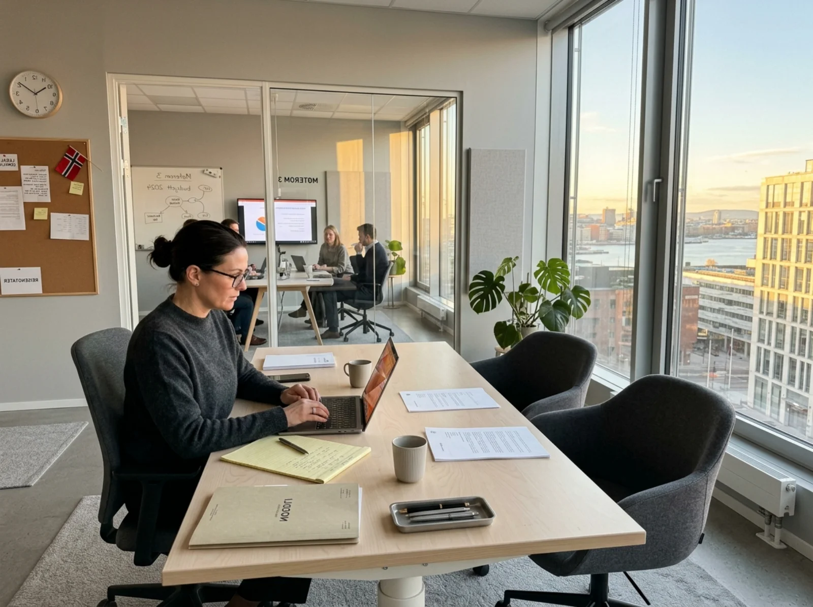 01 typical norwegian business office suitable legal economic or - Sammenligning: Microsoft Teams vs Slack vs Trello vs Starbrix (funksjoner...