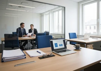 02 ultra realistic smartphone photo typical norwegian business - Hvordan velge riktig prosjektstyringsverktøy for ditt team (sjekkliste)