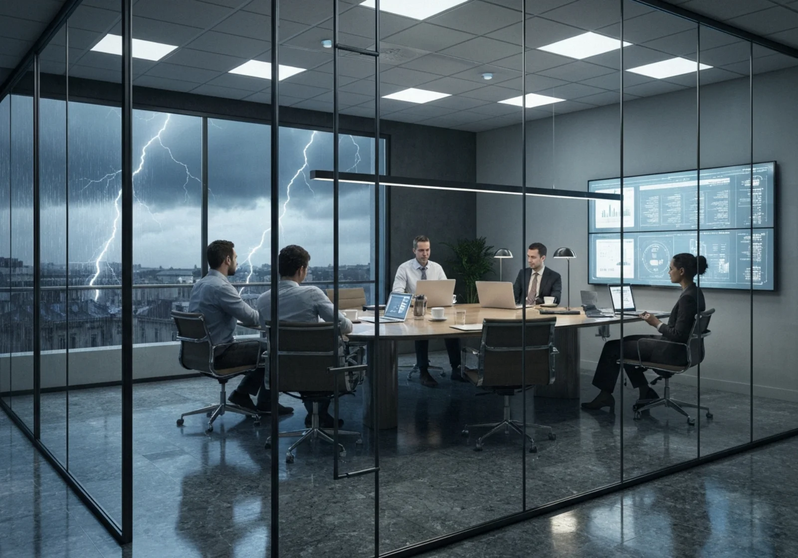 03 hyper realistic interior shot european business environment - Konsulent vs rådgiver: forskjellen og når du bør velge hvem