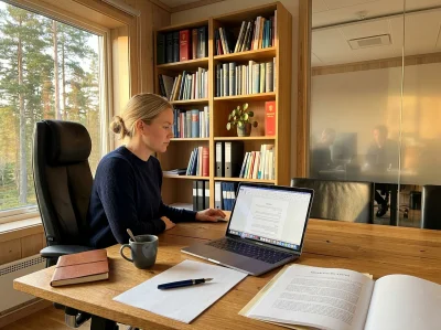 03 ultra realistic image typical norwegian business office suitable - Enhetsregisteret vs Foretaksregisteret – hva er forskjellen?