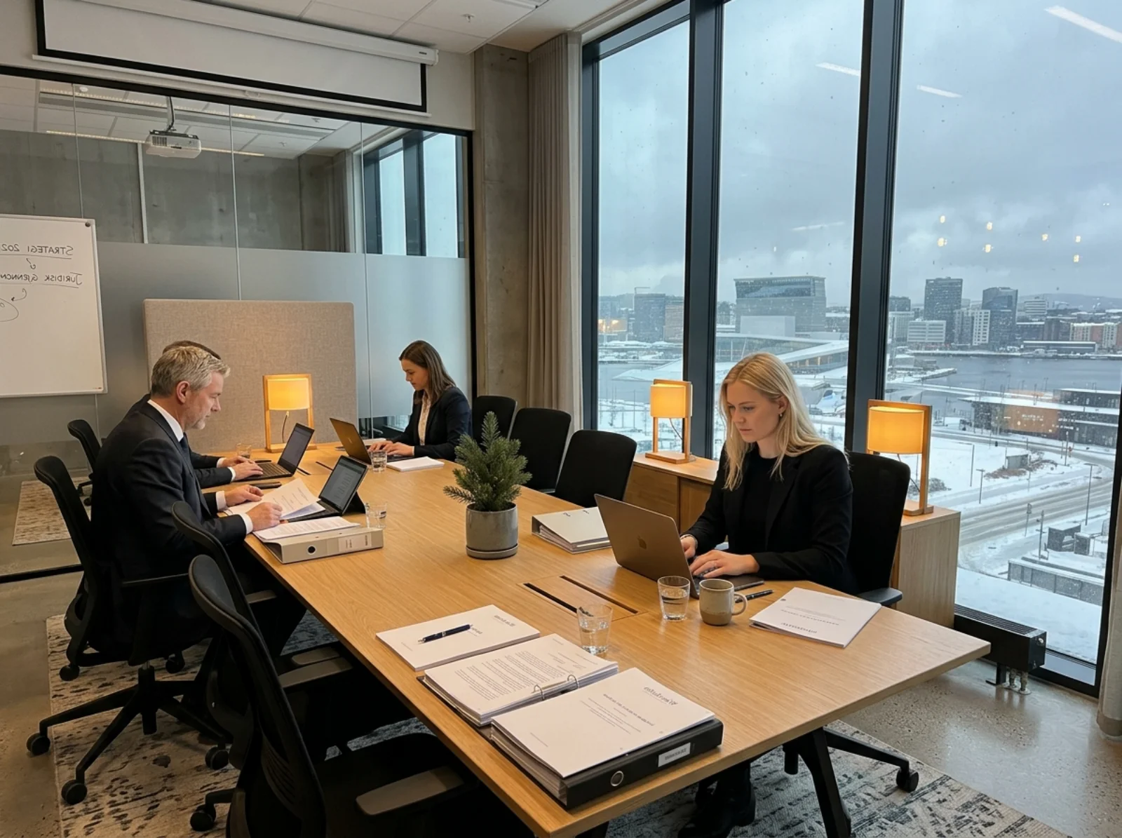 03 ultra realistic image typical norwegian business office suitable - Priser og budsjett for digital markedsføring i Norge (NOK): timepris...