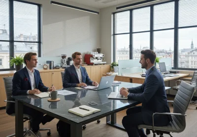 06 sunlit european office glass topped conference table - Sjekkliste og mal: Evaluere og sammenligne leverandørtilbud (mal + spørsmål å stil...