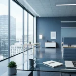 07 glass desk european office with expansive windows - Produsent vs. grossist vs. distributør vs. dropshipper: hvilken leverandørtype passer...