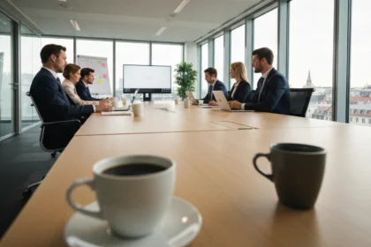 07 inside european corporate office bright modern conference room - Konsulent vs rådgiver: Hva skal du velge for din bedrift?