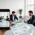 07 nordic glass boardroom contract review smartphone - Optimaliser LinkedIn-profilen for jobb og nettverk: sjekkliste + tekstmaler