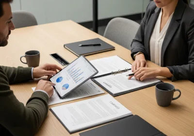 08 smartphone shot nordic boardroom contracts - Optimaliser LinkedIn-profilen for jobb og nettverk: sjekkliste + tekstmaler