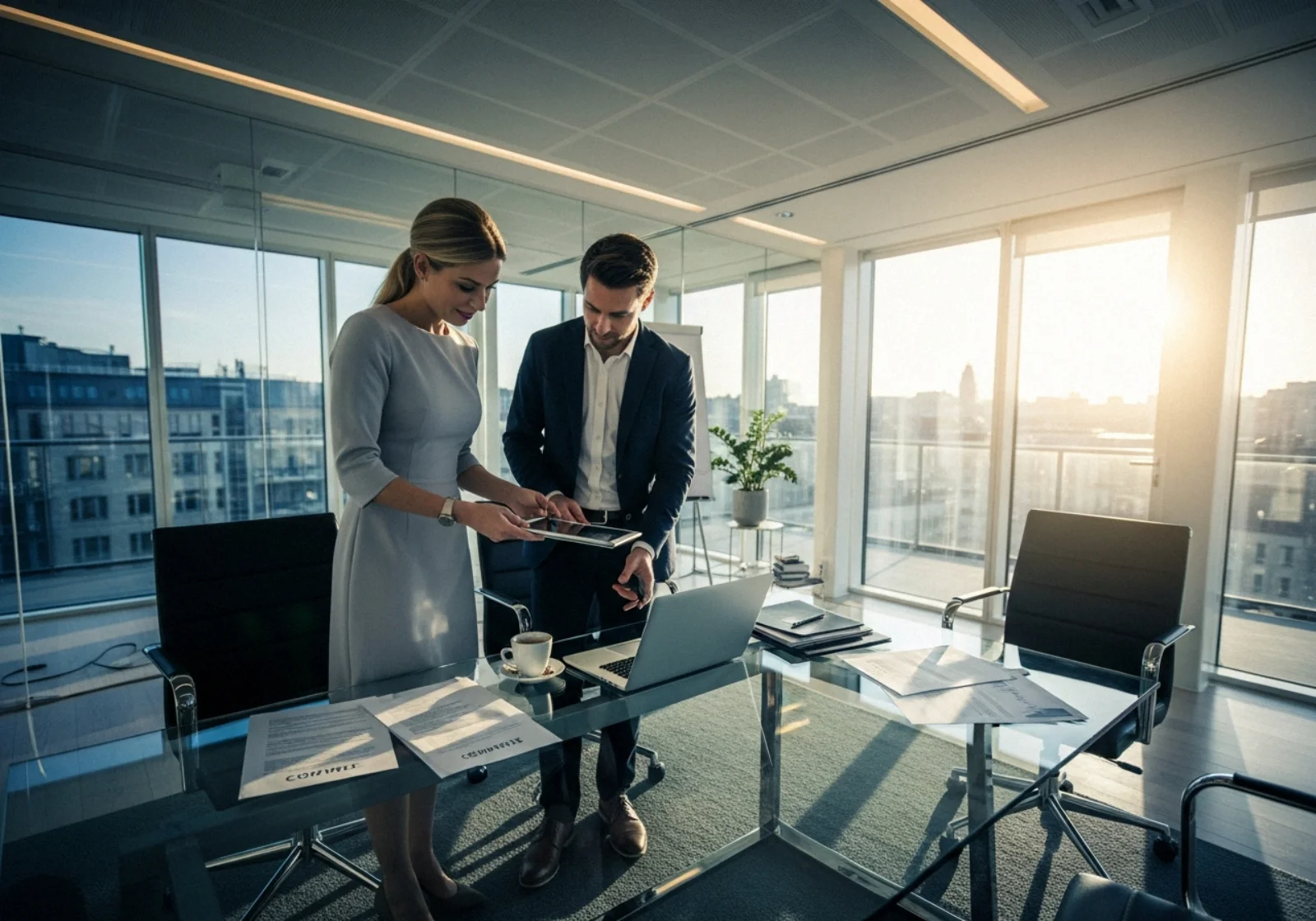 11 nordic glass conference room business meeting - Nettverksstrategier for gründere: fra første pitch til partnerskap