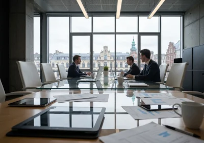 12 low angle smartphone shot european glass conference table - 10 personlige maler for LinkedIn: tilkoblingsforespørsler og oppfølging du ka...