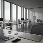 13 rainy european office with glass partitions and reflections - Slik lager du en LinkedIn-profil som får folk til å ta kontakt