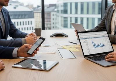 16 nordic conference room business meeting smartphones - Hvor finner du samarbeidspartnere i Norge og internasjonalt (praktiske kanaler)