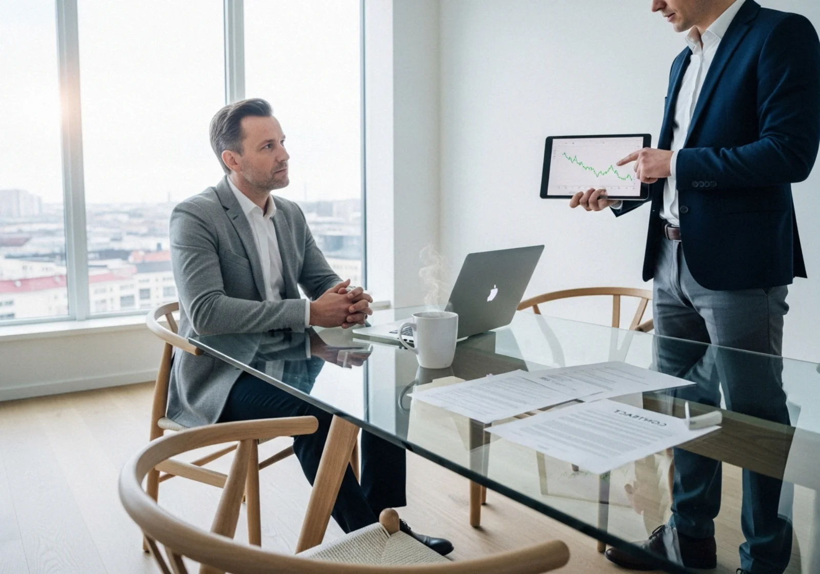 17 nordic office boardroom with glass table - Mal for samarbeidsavtale: hva bør alltid stå i kontrakten?