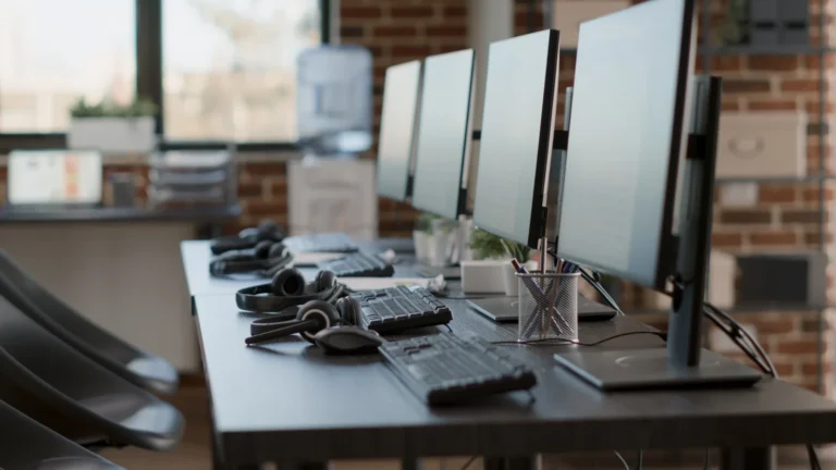 Empty customer service workstation to help telemar 2026 01 08 02 22 10 utc - Skybasert eller lokalt installert programvare – hva passer din...