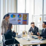 Group of young business people discussing and list 2026 01 07 06 58 47 utc - Slik skaper tillit bedre relasjoner og samarbeid mellom mennesk...