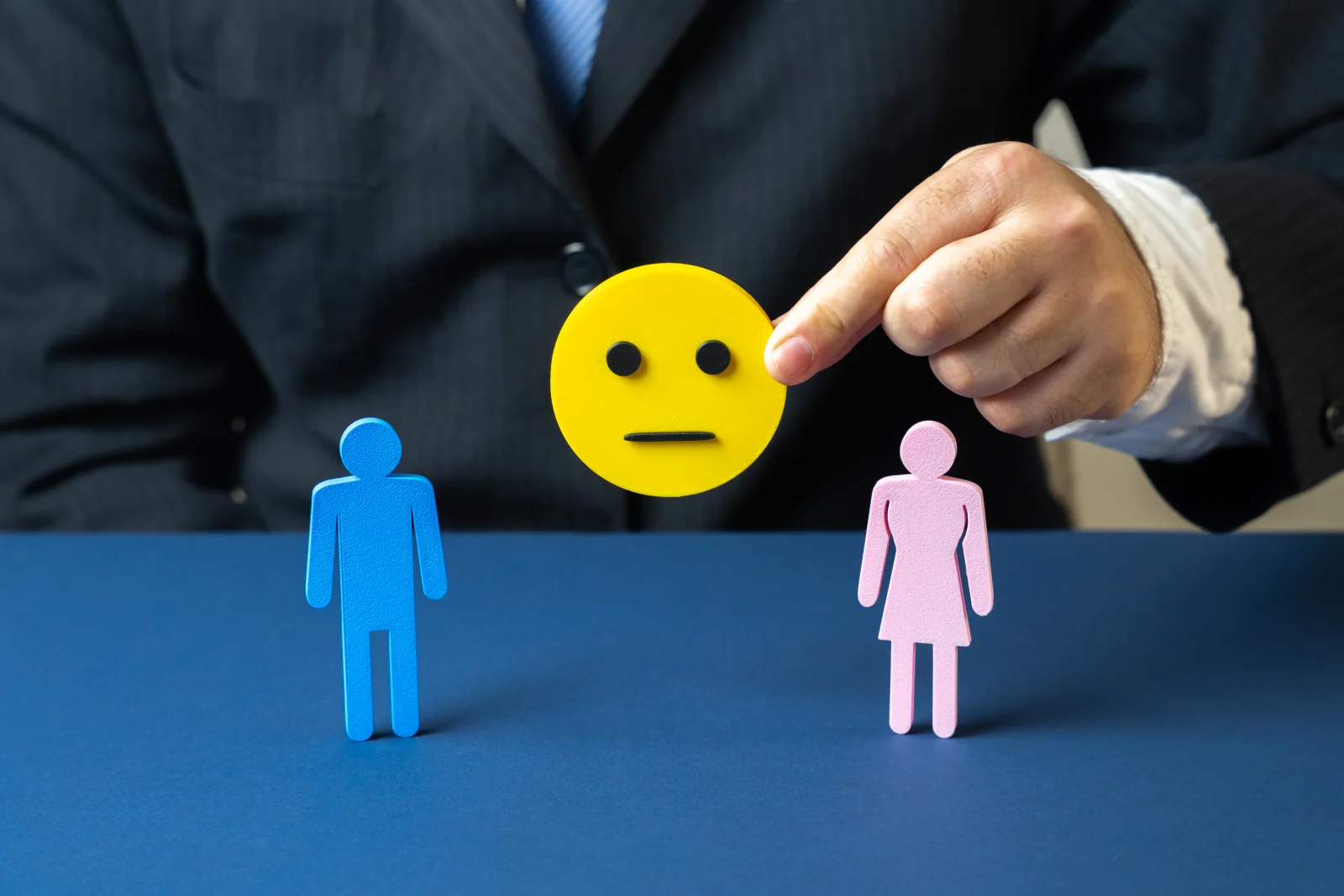 Psychologist or psychotherapist holds neutral face 2026 01 11 11 04 46 utc - Aktiv lytting: Slik bygger du bedre relasjoner