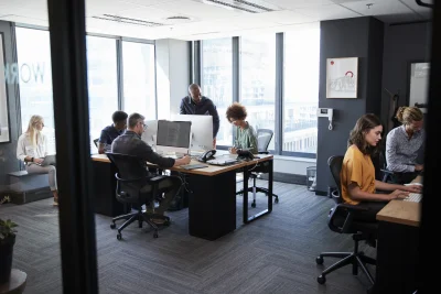 Young creative team working together at computers 2026 01 05 06 27 51 utc - Steg for steg: Registrer et aksjeselskap (AS) i Altinn på under...